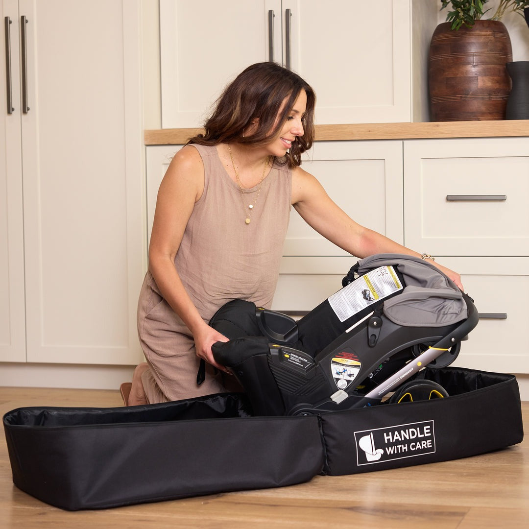 Elite Padded Travel Bag for Infant Car Seat & Stroller Combo