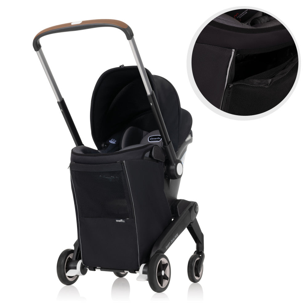 Shyft DualRide w/ Carryall Storage Infant Car Seat + Stroller