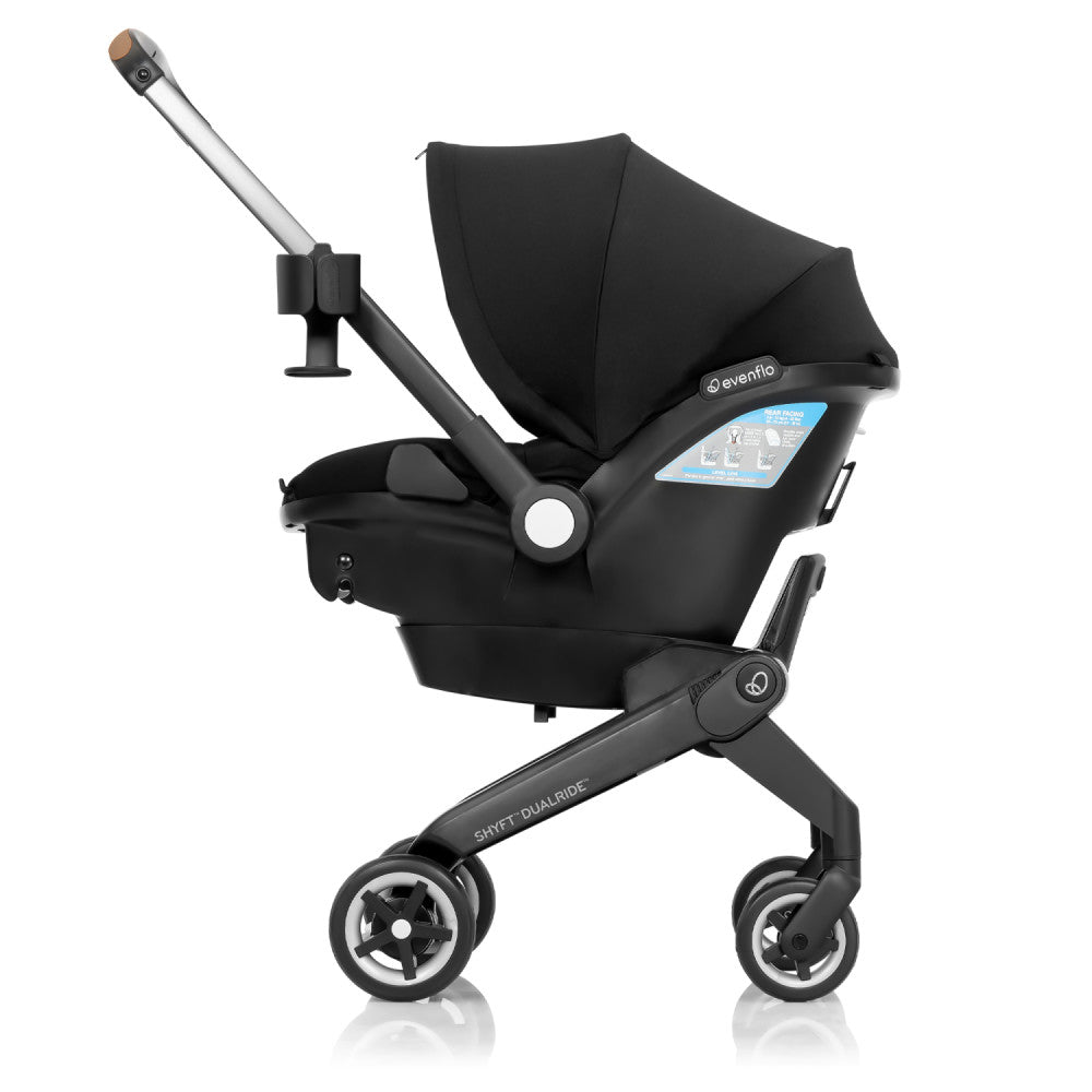 Shyft DualRide w/ Carryall Storage Infant Car Seat + Stroller