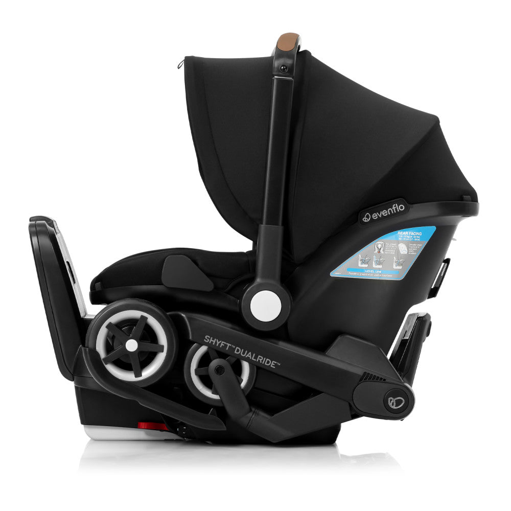 Shyft DualRide w/ Carryall Storage Infant Car Seat + Stroller