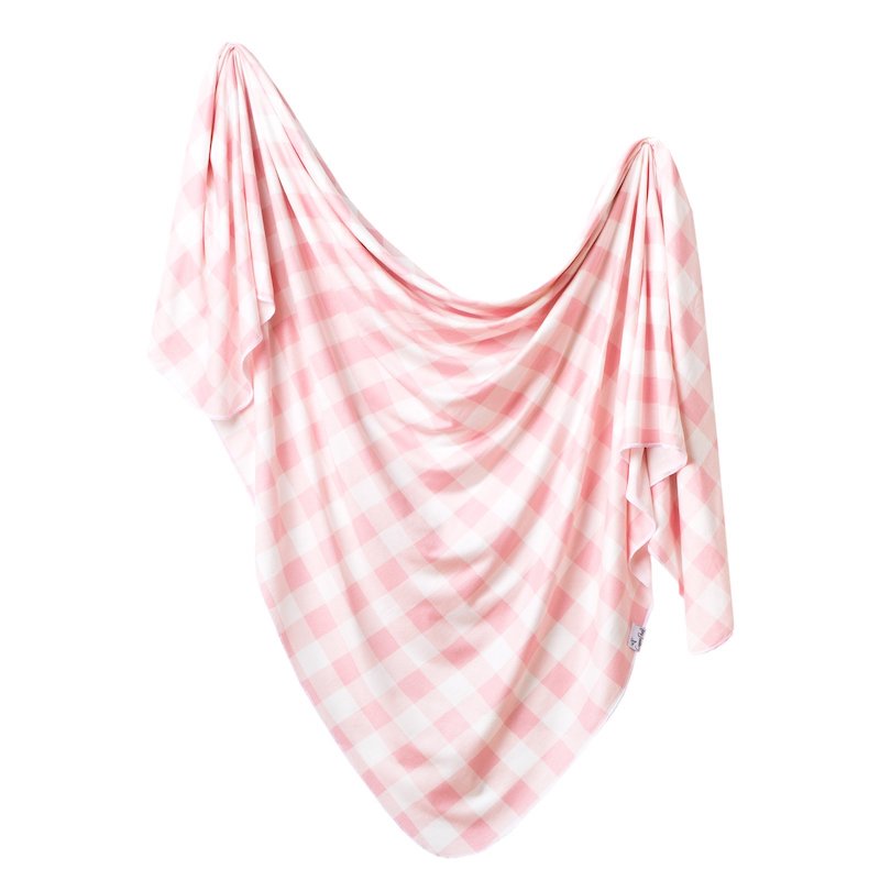 London Knit Swaddle Blanket