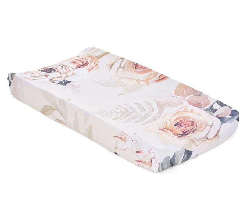 Vintage Bloom Changing Pad Cover