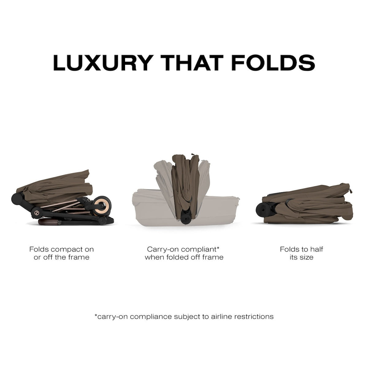 Foldable Lux Carry Cot for COYA / MIOS - Style Collection