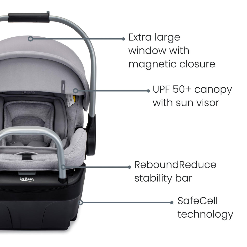 Cypress Infant Car Seat + Alpine Base