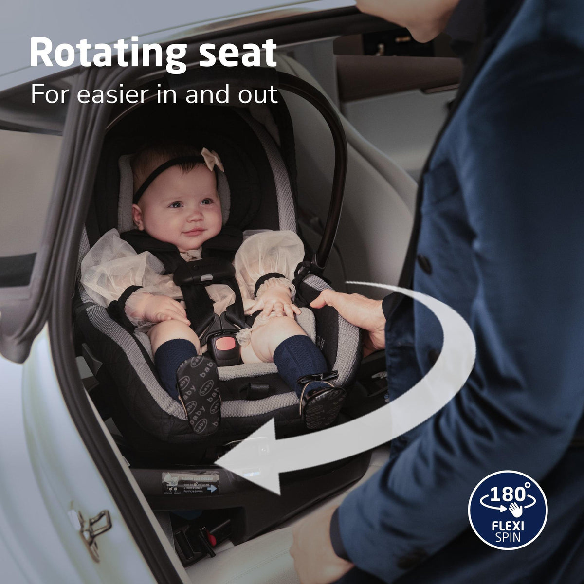 Kindred Peri 180° Rotating Infant Car Seat