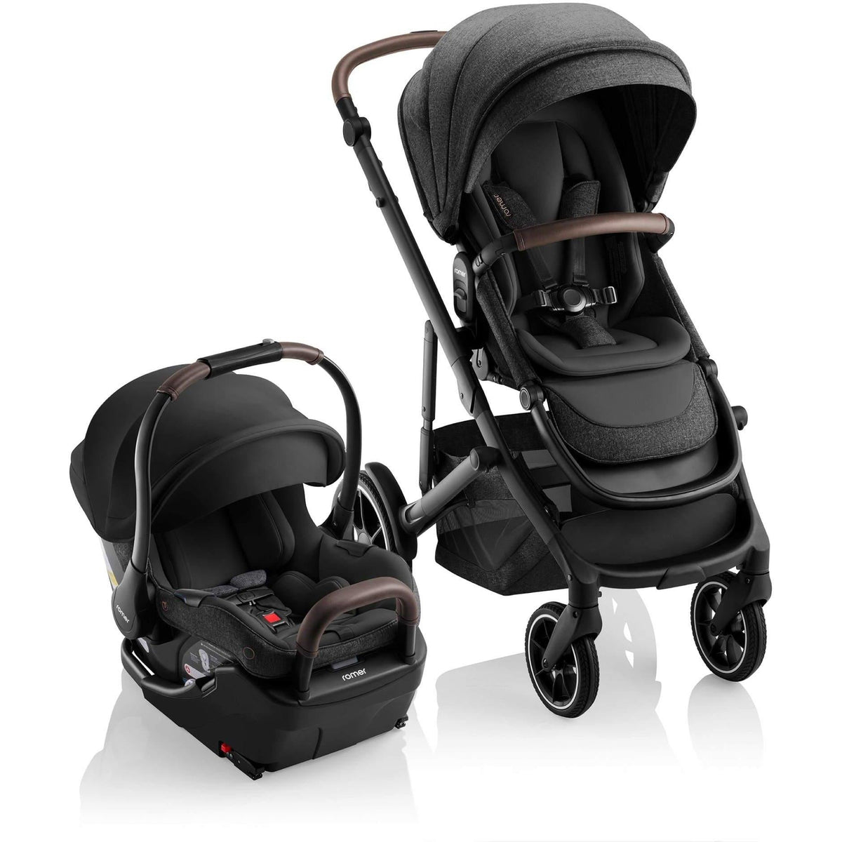 Juni Infant Car Seat + Tura Stroller Travel System