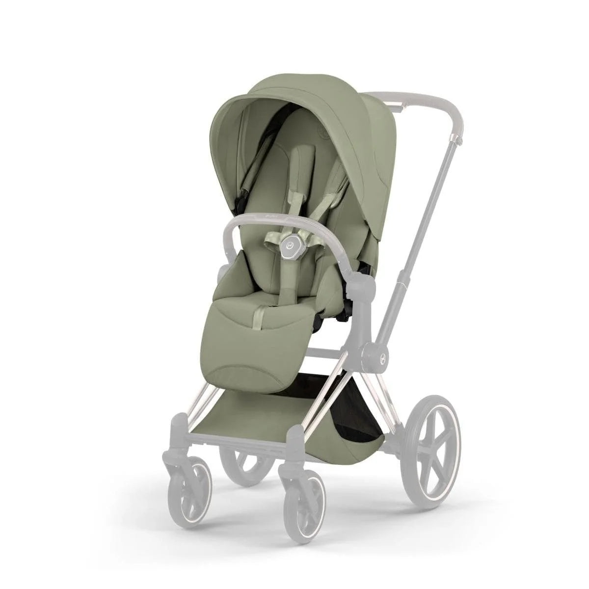 e-Priam Stroller - Style Collection - Matte Black Frame