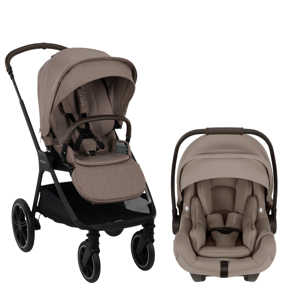 TRIV lx Stroller + PIPA AIRE RX Travel System