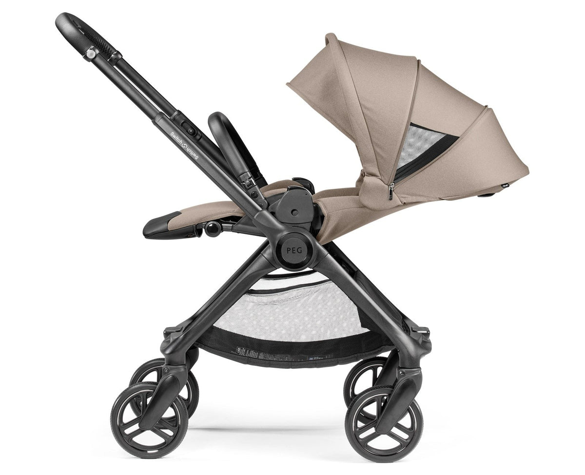 Switch Modular Stroller + Culla Flex Bassinet w/ Stand