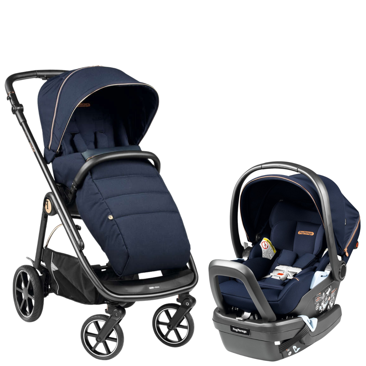 Veloce All-Terrain Stroller + Primo Viaggio Lounge Travel System